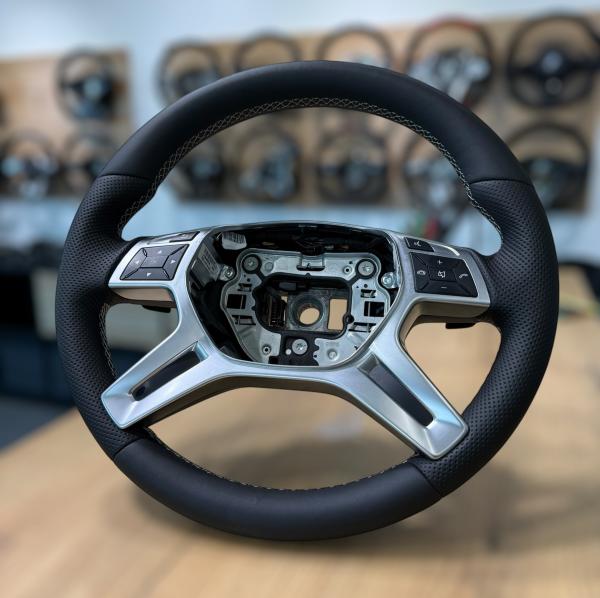 W164 W166 W204 W212 W246 W463 ML Lenkrad neu Beziehen